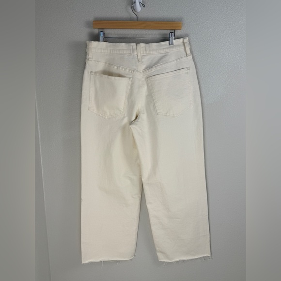 Madewell Women's The Perfect Vintage Wide-Leg Crop Jean Vintage Canvas 31 - Picture 8 of 14